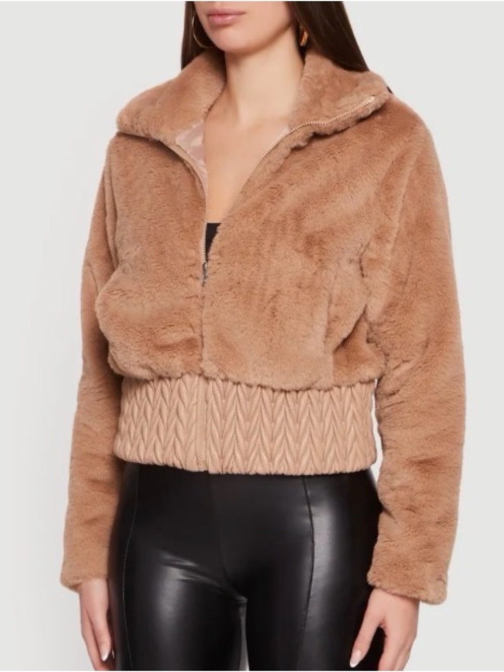 Faux Fur Jacket
